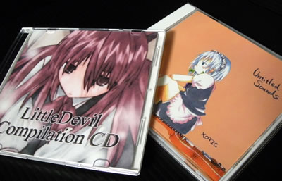 y摜FUntitled Sounds, Little Devil Compilation CDz